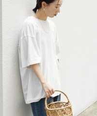 quaranciel/quaranciel:〈洗濯機可能〉クルーネック ベーシック ペール Tシャツ/506030278