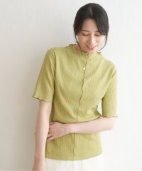 ikka/襟メロー半袖インナーTシャツ/505795943