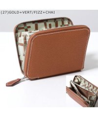 HERMES/HERMES 二つ折り財布 AZAP SILKIN COMPACT レザー/505810496