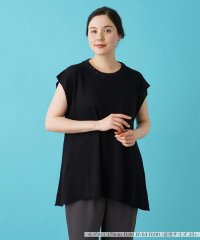 Leilian PLUS HOUSE/フレンチスリーブニットプルオーバー【LE TRICOT PERUGIA】/505968538