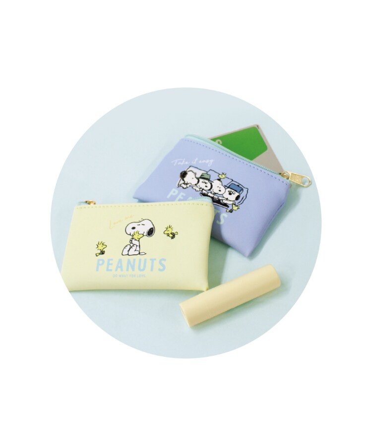 ◇SNOOPY シークレットフラットミニポーチ(506006411) | ワンズ ◇SNOOPY シークレットフラットミニポーチ(506006411) | ワンズ