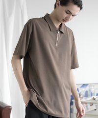 aimoha/aimoha MENFUNCTIONAL POLO SHIRT ファンクショナルポロシャツ吸水速乾/506020419