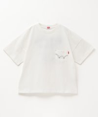 MAC HOUSE(kid's)/EDWIN エドウィン ワイド刺繍Tシャツ 887647/506026060