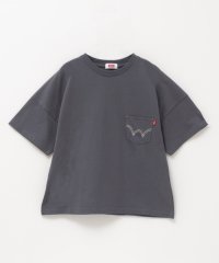 MAC HOUSE(kid's)/EDWIN エドウィン ワイド刺繍Tシャツ 887647/506026060