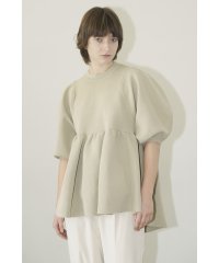 CLANE/BALLOON SLEEVE GATHER KNIT TOPS/506029559