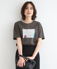 INDIVI/【洗える／コットン100％】フォトTシャツ/506030779