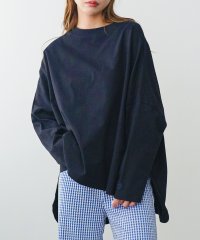 mili an deni/ラウンドヘム刺繍長袖Tシャツ（カラーno.01）/506031823