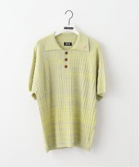 PULP/【FAF (FAKE AS FLOWERS) / フェイク アス フラワーズ】RIB KNIT ポロシャツ/506031967