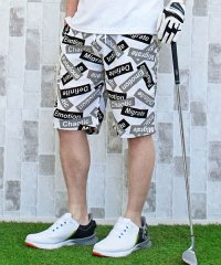 TopIsm/ゴルフパンツ ハーフパンツ メンズ ゴルフウェア ショートパンツ 総柄 スウェット ストレッチ 春夏 短パン ショーツ ボタニカル カモフラ迷彩 ロゴ イージー/504074489