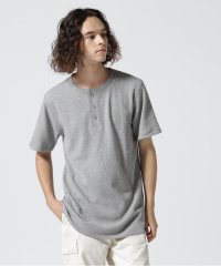 AVIREX/《DAILY/デイリー》S/S THERMAL HENLY TEE/半袖サーマル　ヘンリーTシャツ/505681190