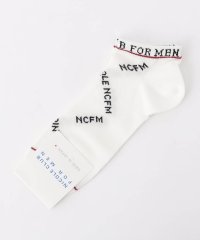 NICOLE CLUB FOR MEN/ロゴデザインショートソックス/505889774