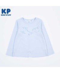 KP/KP(ケーピー)リボン刺繍の長袖Tシャツ(140～160)/505921053