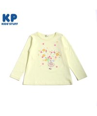 KP/KP(ケーピー)mimiちゃんとブーケの長袖Tシャツ(100～130)/505921087