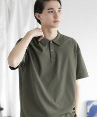 aimoha/aimoha MENSIMPLE POLO SHIRT ハーフボタン 半袖 ポロシャツ/506020422