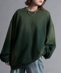 aimoha/【aimoha neo】GRADATION TIE－DIE DYEING SWEAT/506020427