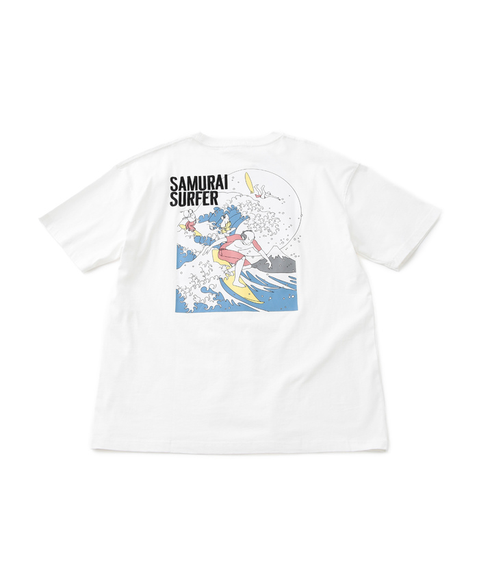 追加生産 / 和シリーズTシャツ 】j.n.r.d / 侍サーファー