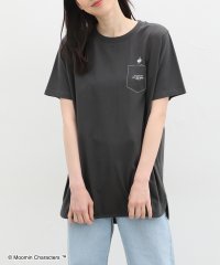 Honeys/ムーミン／半袖チュニック Tシャツ レディース 半袖 ロング チュニック ゆったり /506032739