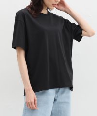 Honeys/きれいめＴシャツ トップス Tシャツ オーバーサイズ 接触冷感 UVカット 無地 綿混 /506032760