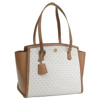 MICHAEL KORS/MICHAEL KORS マイケルコース CHANTAL TOTE LARGE シャンタル ラージ MKシグネチャー トート バッグ A4可 Lサイズ/506033401