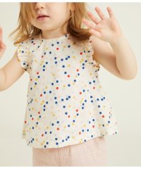 PETIT BATEAU/ポプリン半袖ブラウス/506033547