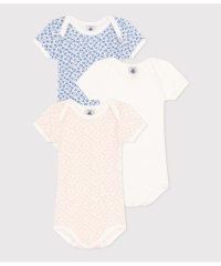 PETIT BATEAU/半袖ボディ３枚組/506033558