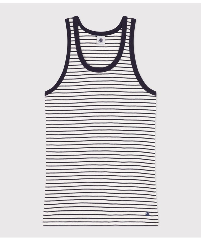 ミニマリニエールタンクトップ(506033563) プチバトー(PETIT BATEAU) d fashion