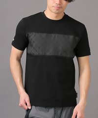 LUXSTYLE/LUXE/R(ラグジュ)ジャガード貼り付け天竺半袖Tシャツ/Tシャツ メンズ 半袖 ジャガード 刺繍 天竺/506033639