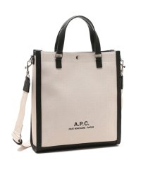 A.P.C./アーペーセー トートバッグ ショルダーバッグ 2WAY ベージュ ブラック メンズ レディース ユニセックス APC M61772 COEYO LZZ/506033742