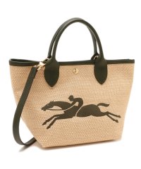 Longchamp/ロンシャン ハンドバッグ ショルダーバッグ パニエ プリアージュ Sサイズ かごバッグ ベージュ カーキ レディース LONGCHAMP 10144 HZB 2/506033783