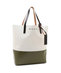 MARNI/マルニ トートバッグ トライベカ ショッピングバッグ ホワイト グリーン メンズ レディース ユニセックス MARNI SHMQ0037A0 P5769 ZO7/506033832