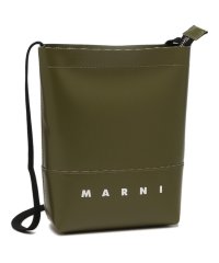 MARNI/マルニ ショルダーバッグ シューレースストラップ クロスボディバッグ ロゴ ミニバッグ カーキ メンズ MARNI SBMQ0068A0 P5769 00V67/506033841