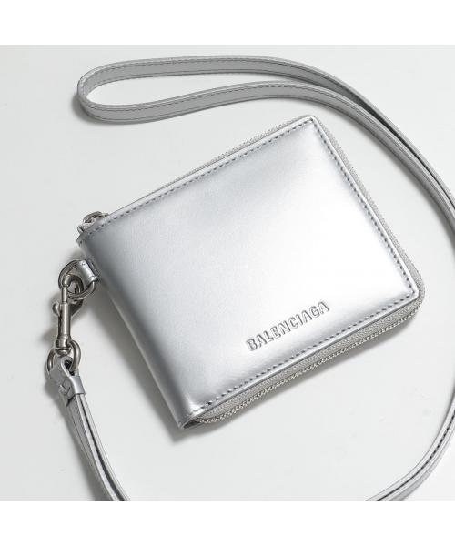 BALENCIAGA バレンシアガ 二つ折り財布 キャッシュ フラップ