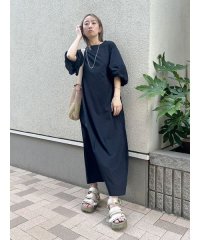 emmi atelier/【emmi×PlaX】 袖ボリュームカットソーワンピース/506034061