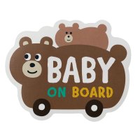 BACKYARD FAMILY/リフレクター CARマグネット BABY ON BOARD/504844308