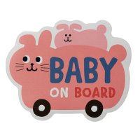 BACKYARD FAMILY/リフレクター CARマグネット BABY ON BOARD/504844308