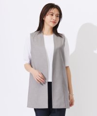 J.PRESS LADIES（LARGE SIZE）/【セットアップ対応・洗える・UVケア・速乾】 OXIJEWELストレッチ ジレ/505994640