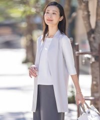 J.PRESS LADIES（LARGE SIZE）/【セットアップ対応・洗える・UVケア・速乾】 OXIJEWELストレッチ ジレ/505994640