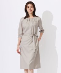 J.PRESS LADIES（LARGE SIZE）/【セットアップ対応・洗える・UVケア・速乾】 OXIJEWELストレッチ ワンピース/505994672