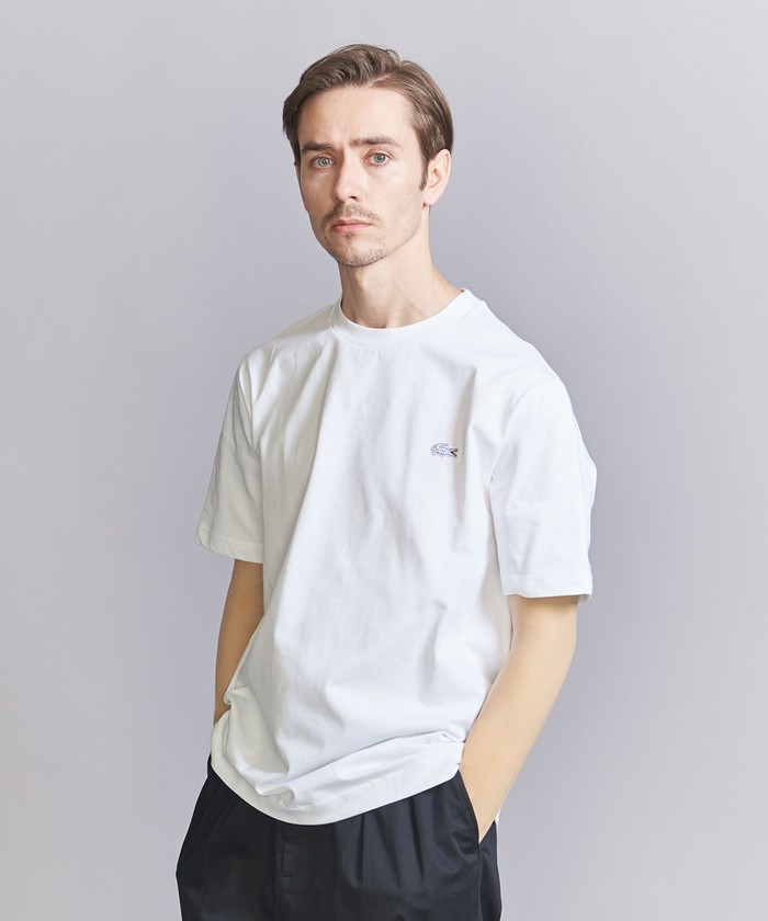 LACOSTE＞ ワンポイント ロゴ Tシャツ(506015838) | ビューティーアンドユース ユナイテッドアローズ(BEAUTY&YOUTH  UNITED ARROWS) - d fashion