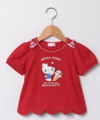 mezzo piano/【Hello Kitty 50th】裾スカラップTシャツ/506028807