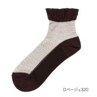 HANAE MORI/ハナエモリ HANAE MORI HANAE MORI(ハナエ モリ) ： 花柄 ソックス クルー丈 テグス(3103ー023) 婦人 女性 レディースフクスケ/506032798
