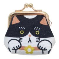 cinemacollection/コインケース ねこころん小がま ハチワレ アミナコレクション レトロ がま口 かわいい 小銭入れ グッズ /506033196