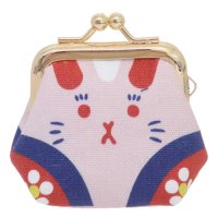 cinemacollection/コインケース 民芸ころん小がま うさぎ アミナコレクション レトロ がま口 かわいい 小銭入れ グッズ /506033204