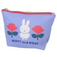 cinemacollection/ミッフィー コスメポーチ 舟形ポーチ MIFFY and ROSE BL ディックブルーナ スモールプラネット メイクポーチ ギフト プレゼント 絵本キャラクタ/506033281