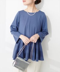 NICE CLAUP OUTLET/【every very niceclaup】<mamamo>ペプラムヘムブラウス/506034011