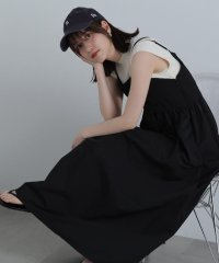 N Natural Beauty Basic/ジャガードドッキングキャミワンピース/506034379