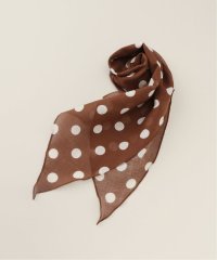 Spick & Span/【THROW / スロー】DOT TIE SCARFコットンシルク/506034478