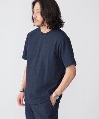 SHIPS MEN/SHIPS: リンクス ジャカード リーフ柄 Tシャツ/506034549