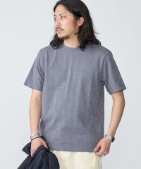 SHIPS MEN/SHIPS: リンクス ジャカード リーフ柄 Tシャツ/506034549