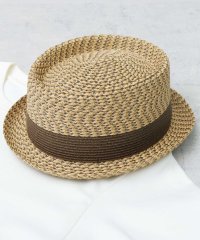 Besiquenti/ベーシックエンチ Basiquenti ハット メンズ ペーパーハット ポークパイハット 帽子 ぼうし ペーパー素材 ミックスカラー/506034798